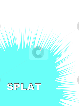 To use this stock image in your creative project, please select the size you need over to the right and click the "Add to Cart" button.
Your downloaded image will come with the Cutcaster watermark removed so don’t worry about the watermark you see on this page. Splat stock photo, A colour splat on a white background. by Chris Harvey