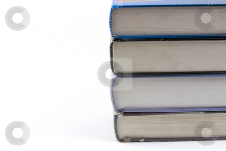 To use this stock image in your creative project, please select the size you need over to the right and click the "Add to Cart" button.
Your downloaded image will come with the Cutcaster watermark removed so don’t worry about the watermark you see on this page. Close up on Old Books stock photo, Four Old Books stacked up by Mehmet Dilsiz