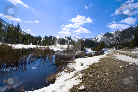 To use this stock image in your creative project, please select the size you need over to the right and click the "Add to Cart" button.
Your downloaded image will come with the Cutcaster watermark removed so don’t worry about the watermark you see on this page. Mountains, River and Snow in the Spring stock photo, Rural Scene of a Canyon with Mountains, River and Snow in the Spring by Mehmet Dilsiz