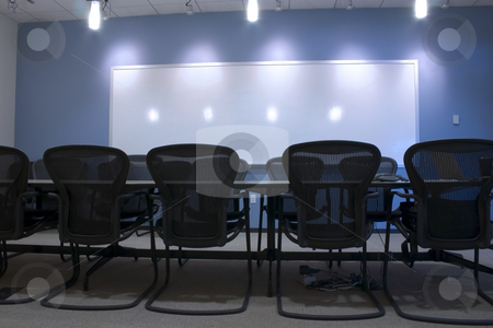 To use this stock image in your creative project, please select the size you need over to the right and click the "Add to Cart" button.
Your downloaded image will come with the Cutcaster watermark removed so don’t worry about the watermark you see on this page. Conference Room stock photo, Conference Room and the empty chairs by Mehmet Dilsiz