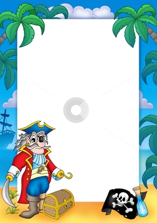 To use this stock image in your creative project, please select the size you need over to the right and click the "Add to Cart" button.
Your downloaded image will come with the Cutcaster watermark removed so don’t worry about the watermark you see on this page. Frame with pirate 3 stock photo, Frame with pirate 3 - color illustration. by Klara Viskova