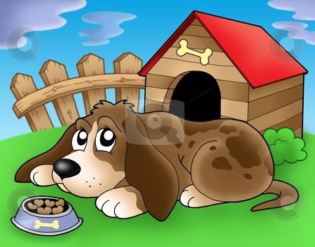 To use this stock image in your creative project, please select the size you need over to the right and click the "Add to Cart" button.
Your downloaded image will come with the Cutcaster watermark removed so don’t worry about the watermark you see on this page. Sad dog in front of kennel 2 stock photo, Sad dog in front of kennel 2 - color illustration. by Klara Viskova