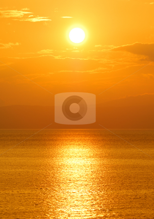 To use this stock image in your creative project, please select the size you need over to the right and click the "Add to Cart" button.
Your downloaded image will come with the Cutcaster watermark removed so don’t worry about the watermark you see on this page. Setting sun stock photo, Image shows the sun setting over the Mediterranean Sea by Andreas Karelias