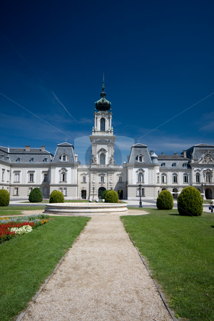 To use this stock image in your creative project, please select the size you need over to the right and click the "Add to Cart" button.
Your downloaded image will come with the Cutcaster watermark removed so don’t worry about the watermark you see on this page. Festetics Castle stock photo, The Festetics Castle in Keszthely, Hungary by Istv??n Cs??k