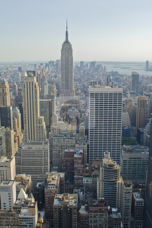 To use this stock image in your creative project, please select the size you need over to the right and click the "Add to Cart" button.
Your downloaded image will come with the Cutcaster watermark removed so don’t worry about the watermark you see on this page. Skyscrapers stock photo, Skyscrapers in New York by Fredrik Elfdahl