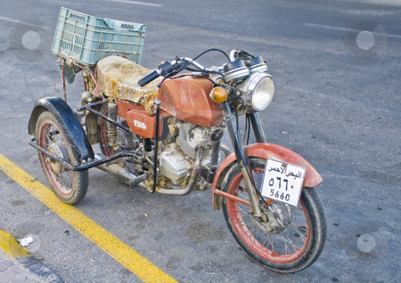 To use this stock image in your creative project, please select the size you need over to the right and click the "Add to Cart" button.
Your downloaded image will come with the Cutcaster watermark removed so don’t worry about the watermark you see on this page. Motorbike stock photo, Three wheeled motorbike by Fredrik Elfdahl