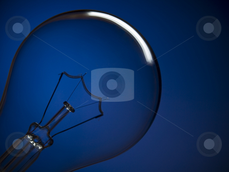 To use this stock image in your creative project, please select the size you need over to the right and click the "Add to Cart" button.
Your downloaded image will come with the Cutcaster watermark removed so don’t worry about the watermark you see on this page. Bulb light over blue stock photo, Close up on a transparent light bulb over a blue background. by Ignacio Gonzalez Prado