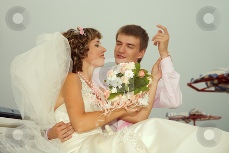 To use this stock image in your creative project, please select the size you need over to the right and click the "Add to Cart" button.
Your downloaded image will come with the Cutcaster watermark removed so don’t worry about the watermark you see on this page. Wedding stock photo, Day of wedding the most solemn and unforgettable in a life of each person. by Sergey Goruppa