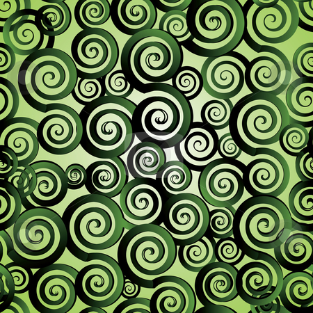 To use this stock image in your creative project, please select the size you need over to the right and click the "Add to Cart" button.
Your downloaded image will come with the Cutcaster watermark removed so don’t worry about the watermark you see on this page. Seamless spirals stock vector clipart, Seamless Retro green spirals pattern, vector illustration by Milsi Art