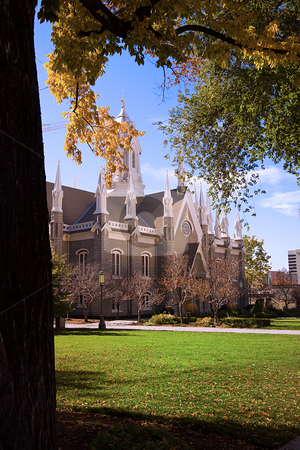 To use this stock image in your creative project, please select the size you need over to the right and click the "Add to Cart" button.
Your downloaded image will come with the Cutcaster watermark removed so don’t worry about the watermark you see on this page. Church in Mormon Temple Square stock photo, Church in Mormon Temple Square in Salt Lake City, Utah by Mehmet Dilsiz