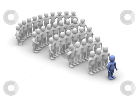 To use this stock image in your creative project, please select the size you need over to the right and click the "Add to Cart" button.
Your downloaded image will come with the Cutcaster watermark removed so don’t worry about the watermark you see on this page. Leader and his team. 3d rendered illustration. stock photo, Leader and his team. 3d rendered illustration. by Jiri Moucka
