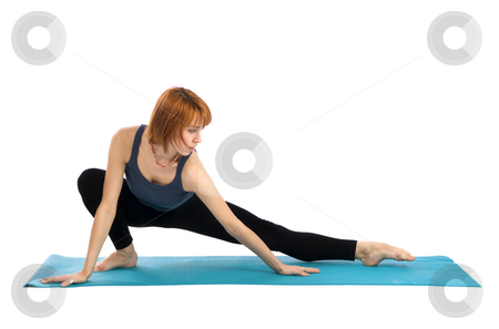 To use this stock image in your creative project, please select the size you need over to the right and click the "Add to Cart" button.
Your downloaded image will come with the Cutcaster watermark removed so don’t worry about the watermark you see on this page. Woman Stretching stock photo, Young woman stretching, isolated on white background. by Rognar