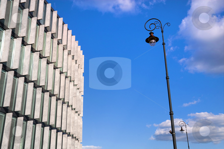 To use this stock image in your creative project, please select the size you need over to the right and click the "Add to Cart" button.
Your downloaded image will come with the Cutcaster watermark removed so don’t worry about the watermark you see on this page. Modern Architecture stock photo, Modern architecture in the Warsaw downtown, Poland. by Rognar