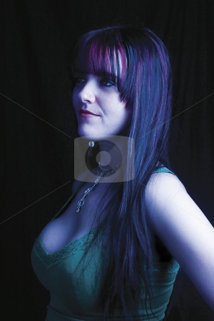 To use this stock image in your creative project, please select the size you need over to the right and click the "Add to Cart" button.
Your downloaded image will come with the Cutcaster watermark removed so don’t worry about the watermark you see on this page. Fashion model - profile stock photo, Profile portrait of fashion model by Yann Poirier