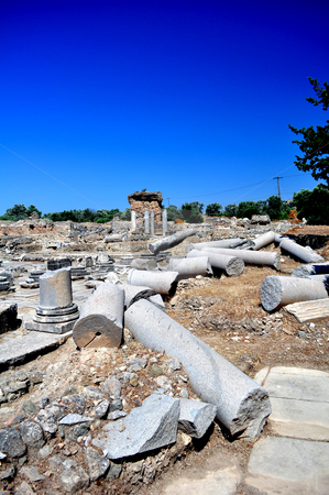 To use this stock image in your creative project, please select the size you need over to the right and click the "Add to Cart" button.
Your downloaded image will come with the Cutcaster watermark removed so don’t worry about the watermark you see on this page. Praetorium. Archaeological site of Gortyn stock photo, Travel photography: Praetorium. Archaeological site of Gortyn, Crete, Greece by Fernando Barozza