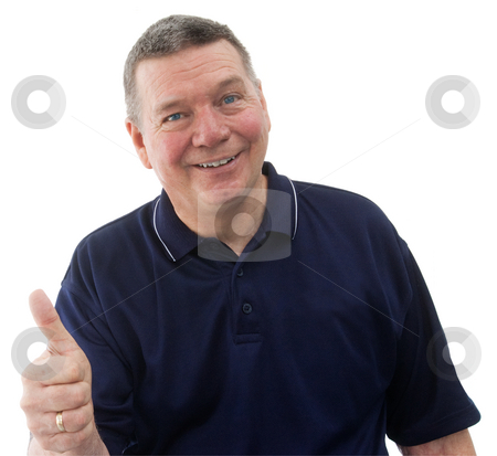 To use this stock image in your creative project, please select the size you need over to the right and click the "Add to Cart" button.
Your downloaded image will come with the Cutcaster watermark removed so don’t worry about the watermark you see on this page. Looks good to me! Portrait of mature man, isolated on white stock photo, Portrait of mature man wearing a dark blue polo shirt, smiling and giving the