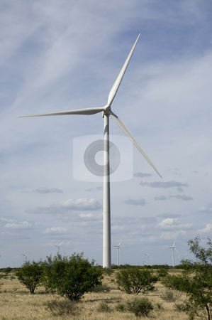 To use this stock image in your creative project, please select the size you need over to the right and click the "Add to Cart" button.
Your downloaded image will come with the Cutcaster watermark removed so don’t worry about the watermark you see on this page. Brush Country Engery stock photo, Isolated wind turbine on a brush country hillside. by Charles Buegeler