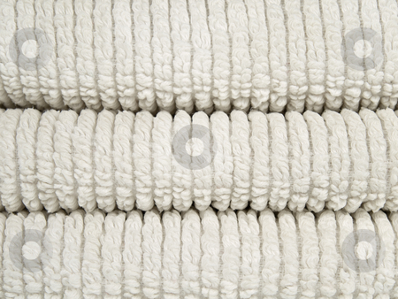 To use this stock image in your creative project, please select the size you need over to the right and click the "Add to Cart" button.
Your downloaded image will come with the Cutcaster watermark removed so don’t worry about the watermark you see on this page. White towels stock photo, Three folded cotton towels. by Ignacio Gonzalez Prado