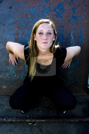 To use this stock image in your creative project, please select the size you need over to the right and click the "Add to Cart" button.
Your downloaded image will come with the Cutcaster watermark removed so don’t worry about the watermark you see on this page. Close up on a Girl Looking Up - Urban stock photo, Close up on a Girl Looking Up in an Alley- Urban by Mehmet Dilsiz