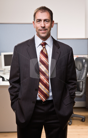 To use this stock image in your creative project, please select the size you need over to the right and click the "Add to Cart" button.
Your downloaded image will come with the Cutcaster watermark removed so don’t worry about the watermark you see on this page. Businessman smiling with hands in pockets stock photo, Businessman smiling with hands in pockets by Jonathan Ross