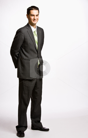 To use this stock image in your creative project, please select the size you need over to the right and click the "Add to Cart" button.
Your downloaded image will come with the Cutcaster watermark removed so don’t worry about the watermark you see on this page. Businessman smiling stock photo, Businessman smiling by Jonathan Ross