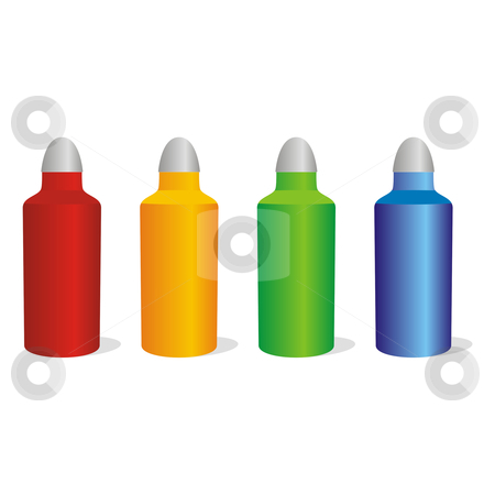 To use this stock image in your creative project, please select the size you need over to the right and click the "Add to Cart" button.
Your downloaded image will come with the Cutcaster watermark removed so don’t worry about the watermark you see on this page. isolated colored aluminum bottles set stock vector clipart, isolated colored aluminum bottles set by pilgrim.artworks