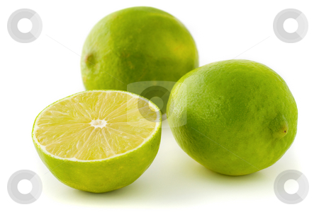 To use this stock image in your creative project, please select the size you need over to the right and click the "Add to Cart" button.
Your downloaded image will come with the Cutcaster watermark removed so don’t worry about the watermark you see on this page. Green limes stock photo, Two whole limes and a half lime isolated on white background by Natalia Banegas