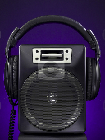 To use this stock image in your creative project, please select the size you need over to the right and click the "Add to Cart" button.
Your downloaded image will come with the Cutcaster watermark removed so don’t worry about the watermark you see on this page. Speaker and headphone set stock photo, A speaker and a headphone set over a purple background. by Ignacio Gonzalez Prado