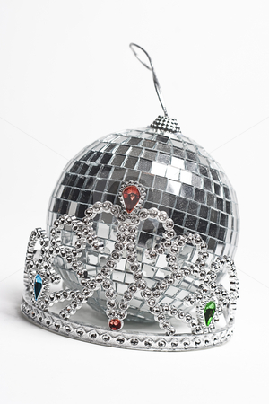 To use this stock image in your creative project, please select the size you need over to the right and click the "Add to Cart" button.
Your downloaded image will come with the Cutcaster watermark removed so don’t worry about the watermark you see on this page. Prom night accessorie stock photo, Tiara and disco ball, two important part of the prom night by Yann Poirier