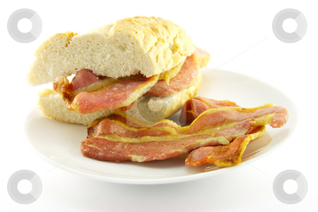 To use this stock image in your creative project, please select the size you need over to the right and click the "Add to Cart" button.
Your downloaded image will come with the Cutcaster watermark removed so don’t worry about the watermark you see on this page. Cooked Breakfast Items on a Plate stock photo, Delicious cooked breakfast items with baguette on a plate on a white background by Keith Wilson
