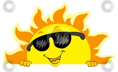 To use this stock image in your creative project, please select the size you need over to the right and click the "Add to Cart" button.
Your downloaded image will come with the Cutcaster watermark removed so don’t worry about the watermark you see on this page. Cute lurking Sun with sunglasses stock vector clipart, Cute lurking Sun with sunglasses - vector illustration. by Klara Viskova
