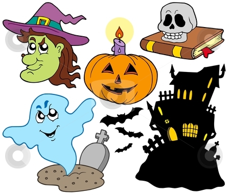 To use this stock image in your creative project, please select the size you need over to the right and click the "Add to Cart" button.
Your downloaded image will come with the Cutcaster watermark removed so don’t worry about the watermark you see on this page. Various Halloween images 4 stock vector clipart, Various Halloween images 4 - vector illustration. by Klara Viskova