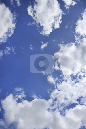 To use this stock image in your creative project, please select the size you need over to the right and click the "Add to Cart" button.
Your downloaded image will come with the Cutcaster watermark removed so don’t worry about the watermark you see on this page. Blue sky and clouds stock photo, Cloudscape with blue sky by Sharron Schiefelbein