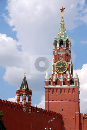 To use this stock image in your creative project, please select the size you need over to the right and click the "Add to Cart" button.
Your downloaded image will come with the Cutcaster watermark removed so don’t worry about the watermark you see on this page. The Kremlin Spasskaya tower on Red Square in Moscow stock photo, The Kremlin Spasskaya tower on Red Square in Moscow, Russia by Julija Sapic