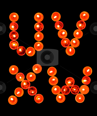 To use this stock image in your creative project, please select the size you need over to the right and click the "Add to Cart" button.
Your downloaded image will come with the Cutcaster watermark removed so don’t worry about the watermark you see on this page. Isolated Candle light alphabet series stock photo, Isolated Candle light alphabet series, from A to Z. by Lawren