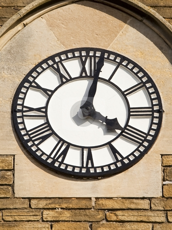 To use this stock image in your creative project, please select the size you need over to the right and click the "Add to Cart" button.
Your downloaded image will come with the Cutcaster watermark removed so don’t worry about the watermark you see on this page. White clock 2 stock photo, A black and white clock with roman numerals on a church tower by Mike Smith