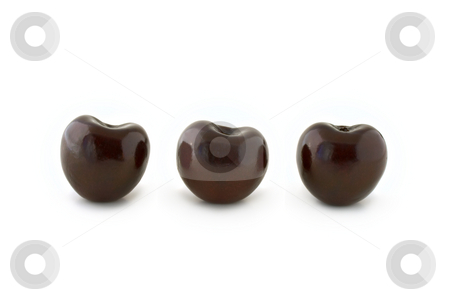 To use this stock image in your creative project, please select the size you need over to the right and click the "Add to Cart" button.
Your downloaded image will come with the Cutcaster watermark removed so don’t worry about the watermark you see on this page. Group of three red cherries stock photo, Group of three dark red cherries, without stalks, lined up. Isolated on white background, with shadow. by Natalia Banegas