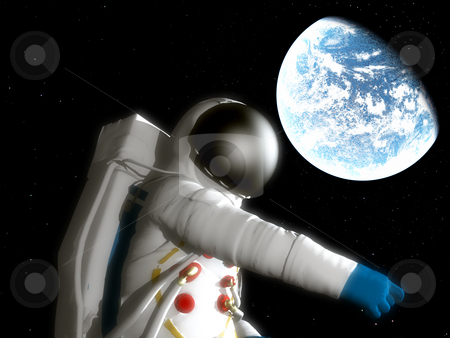 To use this stock image in your creative project, please select the size you need over to the right and click the "Add to Cart" button.
Your downloaded image will come with the Cutcaster watermark removed so don’t worry about the watermark you see on this page. Spaceman With Alien Planet stock photo, A spaceman floating next to an alien world. by Chris Harvey