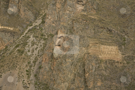 To use this stock image in your creative project, please select the size you need over to the right and click the "Add to Cart" button.
Your downloaded image will come with the Cutcaster watermark removed so don’t worry about the watermark you see on this page. Rock face of Inca God in Ollantaytambo ruins stock photo, A Rock face of Inca God in Ollantaytambo ruins near Machu Picchu, Peru, South America by Sharron Schiefelbein