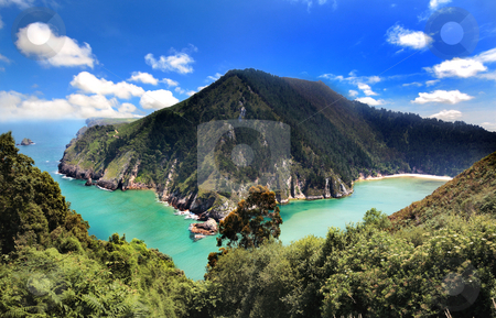 To use this stock image in your creative project, please select the size you need over to the right and click the "Add to Cart" button.
Your downloaded image will come with the Cutcaster watermark removed so don’t worry about the watermark you see on this page. Paradise in Spain stock photo, Marvellous scenic of the sea and mountains in Asturias,Spain by Bernardo Varela