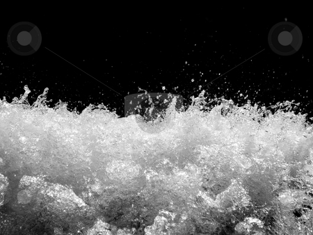 To use this stock image in your creative project, please select the size you need over to the right and click the "Add to Cart" button.
Your downloaded image will come with the Cutcaster watermark removed so don’t worry about the watermark you see on this page. Stormy river stock photo, Powerful stormy river with water drops captured on black background by Laurent Dambies