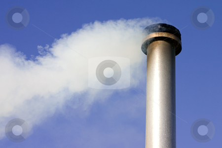 To use this stock image in your creative project, please select the size you need over to the right and click the "Add to Cart" button.
Your downloaded image will come with the Cutcaster watermark removed so don’t worry about the watermark you see on this page. Smoking chimney stock photo, A chimney with white smoke coming out of it with a blue sky background by Darren Pattterson