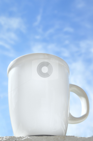 To use this stock image in your creative project, please select the size you need over to the right and click the "Add to Cart" button.
Your downloaded image will come with the Cutcaster watermark removed so don’t worry about the watermark you see on this page. Good Morning Coffee stock photo, Coffee cup in front of a blue sky by Carmen Steiner
