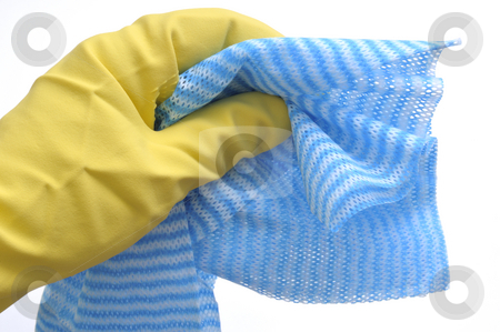 To use this stock image in your creative project, please select the size you need over to the right and click the "Add to Cart" button.
Your downloaded image will come with the Cutcaster watermark removed so don’t worry about the watermark you see on this page. Housekeep stock photo, Glove and cleaning rag by Carmen Steiner