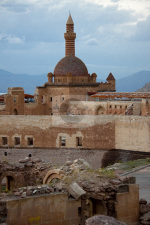 To use this stock image in your creative project, please select the size you need over to the right and click the "Add to Cart" button.
Your downloaded image will come with the Cutcaster watermark removed so don’t worry about the watermark you see on this page. Old castle - Ishak Pasha Palace stock photo, Castle Ishak Pasha Palace near Dogubayazit in Eastern Turkey by Tomasz Parys