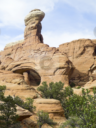 To use this stock image in your creative project, please select the size you need over to the right and click the "Add to Cart" button.
Your downloaded image will come with the Cutcaster watermark removed so don’t worry about the watermark you see on this page. Tower Arch, 4WD Road, Arches National Park stock photo, A less-visitied but no less spectacularly stunning rock formation in Arches National Park is Tower Arch on the
