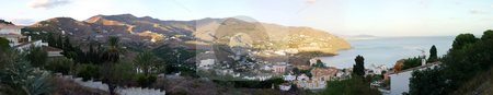 To use this stock image in your creative project, please select the size you need over to the right and click the "Add to Cart" button.
Your downloaded image will come with the Cutcaster watermark removed so don’t worry about the watermark you see on this page. Taramay stock photo, Large panoramic shot of, sea, Spain and sun by Darren Booth