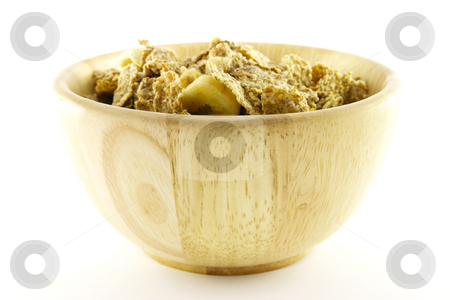 To use this stock image in your creative project, please select the size you need over to the right and click the "Add to Cart" button.
Your downloaded image will come with the Cutcaster watermark removed so don’t worry about the watermark you see on this page. Bran Flakes in a Woodden Bowl stock photo, Crunchy delicious looking bran flakes in a wooden bowl on a white background by Keith Wilson