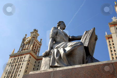 To use this stock image in your creative project, please select the size you need over to the right and click the "Add to Cart" button.
Your downloaded image will come with the Cutcaster watermark removed so don’t worry about the watermark you see on this page. Moscow state university stock photo, Architecture details of Moscow state university Lomonosov in Russia by Julija Sapic