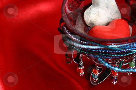 To use this stock image in your creative project, please select the size you need over to the right and click the "Add to Cart" button.
Your downloaded image will come with the Cutcaster watermark removed so don’t worry about the watermark you see on this page. Valentines day hearts stock photo, Valetines day hearts in a bowl with jewelery by Vanessa Van Rensburg